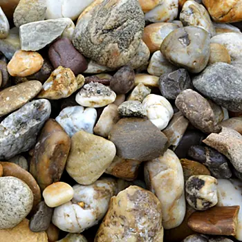 Close-up of decorative stone (Danube)